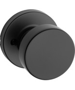 Kwikset Pismo Round Single Handle Matte Black Dummy Door Knob Featuring ... - $17.72 CAD