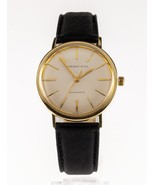 Tiffany &amp; Co.14k Oro Giallo Vintage Rotondo Uomo Orologio Automatico W/S... - $1,980.06