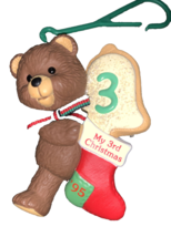 1995 Hallmark Keepsake Christmas Ornament in Box - Teddy Bear - Child&#39;s ... - $183.58 MXN