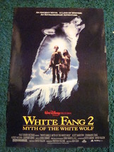 WHITE FANG 2 MYTH OF THE WHITE WOLF - WALT DISNEY MOVIE POSTER - £16.52 GBP