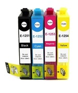 Compatible with Epson T125 Cartridges - Combo Pack (BK-C-M-Y) PREMIUM in... - $315.46 MXN