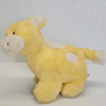 Rare Baby Gund Little Squeaks Giraffe Snibbles Plush 58507 Yellow White - £18.94 GBP