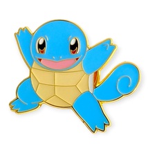 Pokemon Enamel Pin: Squirtle Jumping - $19.90