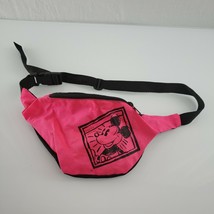 Disney Mickey Mouse Fresh Fanny Pack Retro Vintage Neon Pink 80s 90s Costume - £22.14 GBP