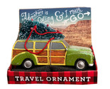 Demdaco Green Woody with Tree Hanging Christmas Ornament Travel USA Coll... - $10.30