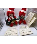 Selling Tiny Tots Jingle and Bell by Marie Osmond with COA, Tags &amp; Neckl... - £23.35 GBP