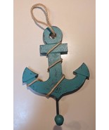 Decorative Clothes Coat Wall Hook - Anchor Fishing Decor - £10.38 GBP