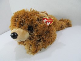 Ty Classic FUZZY Brown  Bear Montana Stuffed Animal 8&quot; W/ Tag - $285.54 MXN