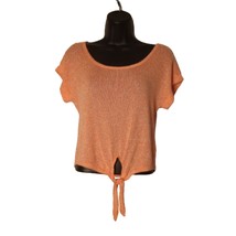 Mine Women&#39;s Size Small Orange knitted Top - $12.20