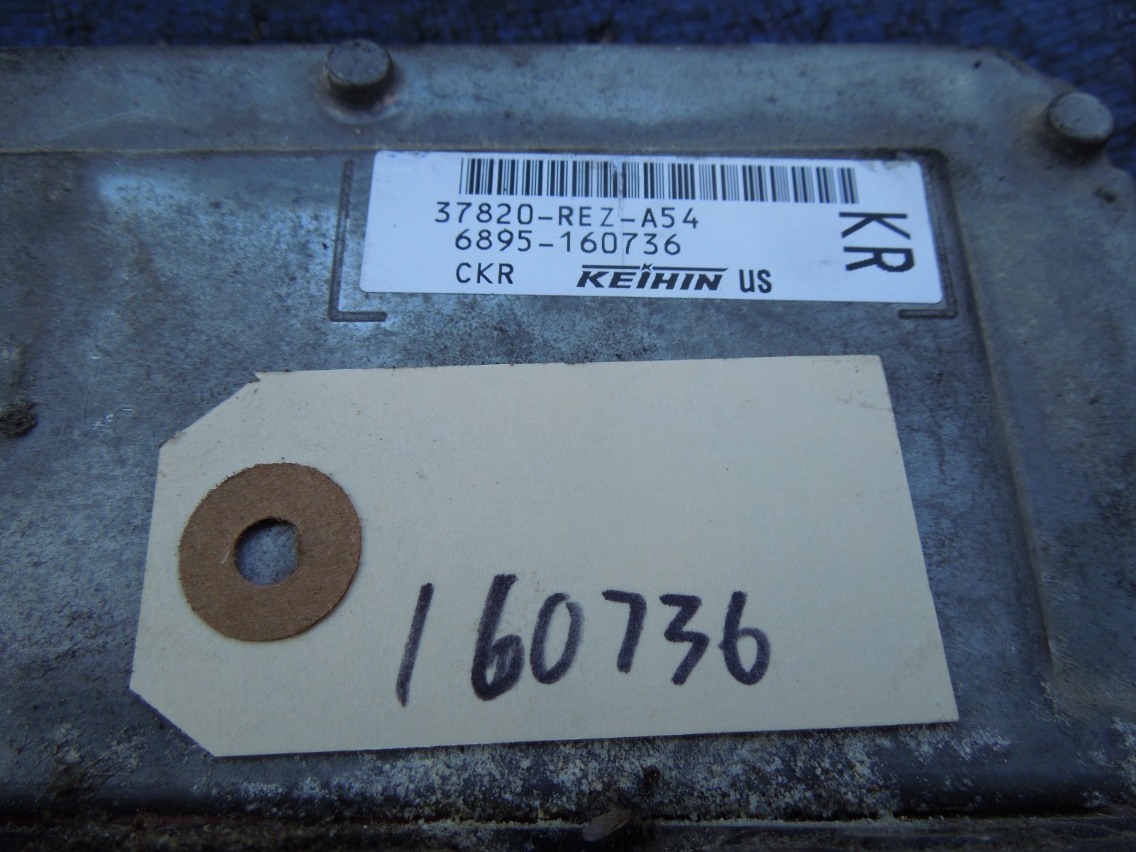 2010 Honda CRV automatic transmission engine computer ECM 37820-REZ-A54 ECU K24 Item image 3