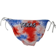 Creative Apparel Concepts Womens 2XL Texas Red White Blue String Bikini Bottoms - £8.81 GBP