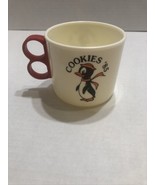 COOKIES &#39;85 Whirley Industries 2 Finger Handle Penguin Mug - £16.16 GBP