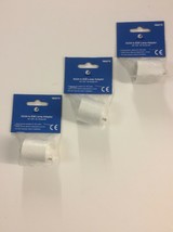 (3) Electrical Socket Adapters ~ GU24 to E26/Standard Medium Base - $9.67