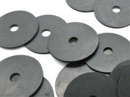 1/4&quot; ID X Large Rubber Washers 1 1/4&quot; OD  1/16&quot; Thick  Various Package Sizes - £8.80 GBP+