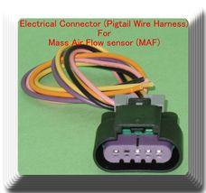 Connector of Mass Air Flow Sensor MAS0243 Fits: Chevrolet GMC Pontiac 2007-2014 - £12.93 GBP