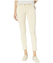 NWT HUDSON Jeans 30 skinny designer fawn beige Tally cropped $185 pants mid-rise - £57.29 GBP