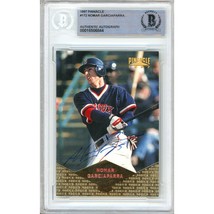 Nomar Garciaparra Auto 1997 Pinnacle Boston Red Sox Autographed RC BAS Auth Slab - £120.63 GBP