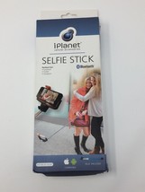 iPlanet Bluetooth Selfie Stick For Android and Apple iOS - Blue - £10.14 GBP