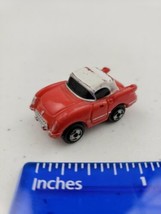 Micro Machines 1955 ‘55 Chevy Corvette Coupe Red With White Top 1986 Galoob - £4.71 GBP