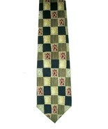 Jos A Bank Men&#39;s Neck Tie 100% Silk Blue Gold Gray Red 56.5&quot;L - £5.27 GBP