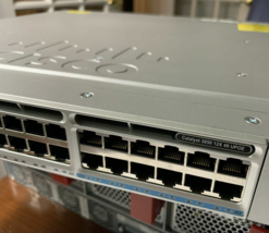 Cisco WS-C3850-12X48U-L Switch 48Port Gigabit PoE+ With C3850-NM-4-1G Single Pwr - $243.09