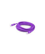 Addon ADD-1FCAT6-PE ADDON 1FT PURPLE CAT 6 PVC ETHERNET CABLE SNAGLESS B... - $589.57 MXN