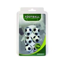 Carromco Table Football Balls Set of 6 Black / White  - $55.00