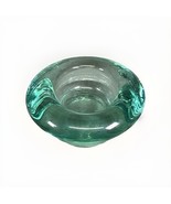 Vintage Mint Green Glass Bowl Trinket Dish Ashtray - $14.84