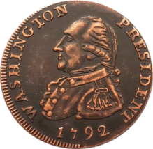 1792 Washington “President” Commemorative One Cent – Historical Tribute ... - $13.27