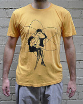 Marc By Marc Jacobs Maripol Atomic Woman Mustard SS T-Shirt M NWT - $39.59