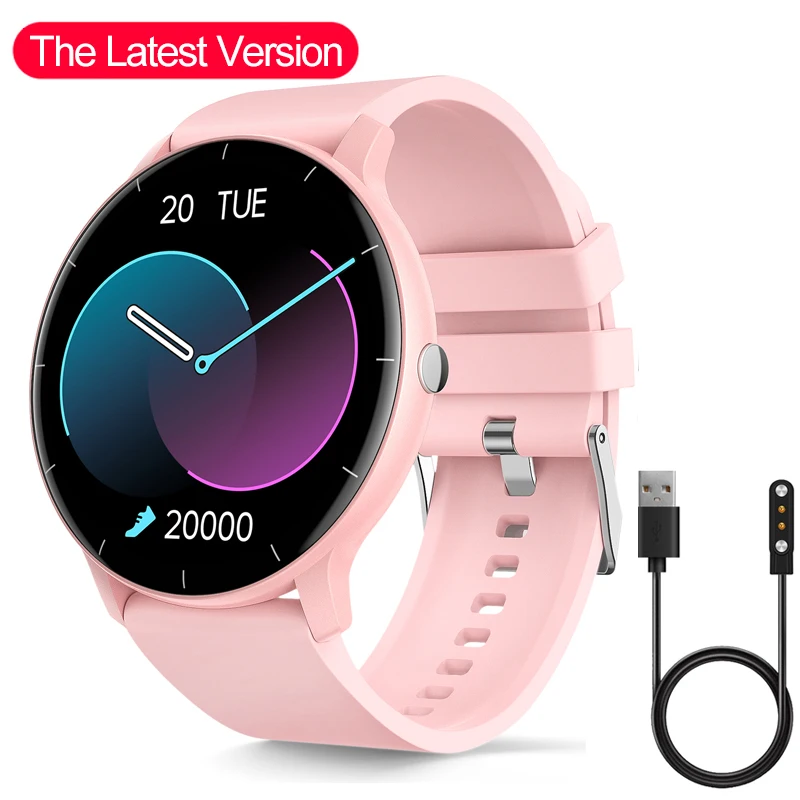 Smart Watch Men Women Full Touch Screen Sport Fitness Watch Heart Rate M... - $35.91