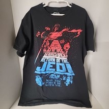 Star Wars Empire Strikes Back Return Of The Jedi Black T-shirt Sz. Med. ... - $8.56