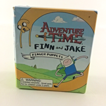 Adventure Time Finn &amp; Jake Finger Puppets Running Press Diorama New 2008  - £39.86 GBP
