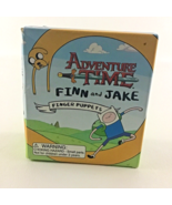 Adventure Time Finn &amp; Jake Finger Puppets Running Press Diorama New 2008  - £38.80 GBP
