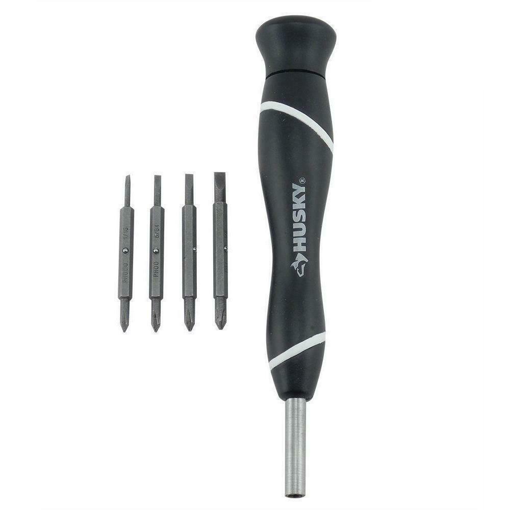 Husky - 71281H - 8-in-1 Precision Slotted and Philips Screwdriver - £15.94 GBP