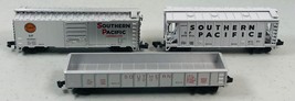 Set of 3 - Southern Pacific Box, Hopper, Coal Cars - N Scale - Atlas Trains Etc - £21.26 GBP