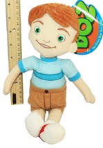 Vintage Drew Plush Toy 12&quot; Doll - Boz The Green Bear Next Door Figure 2007 - £11.73 GBP