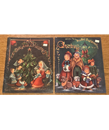 Lot of 2 Jo Sonja painting pattern books folk art Christmas vintage 1980s - £9.55 GBP