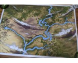 Whisper Vale Color Fantasy Land Barrier Steppes RPG Map Print Poster 44&quot;... - £46.45 GBP