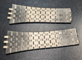 Seiko 5931-5039 M011 Silver Tone Watch Bracelet Band for Parts - £11.73 GBP