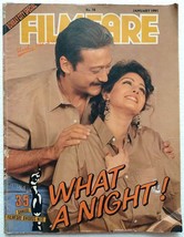 Filmfare Jan 1991 Jackie Sridevi Rekha Aamir Salman Anil Amitabh Awards Nite - £23.59 GBP