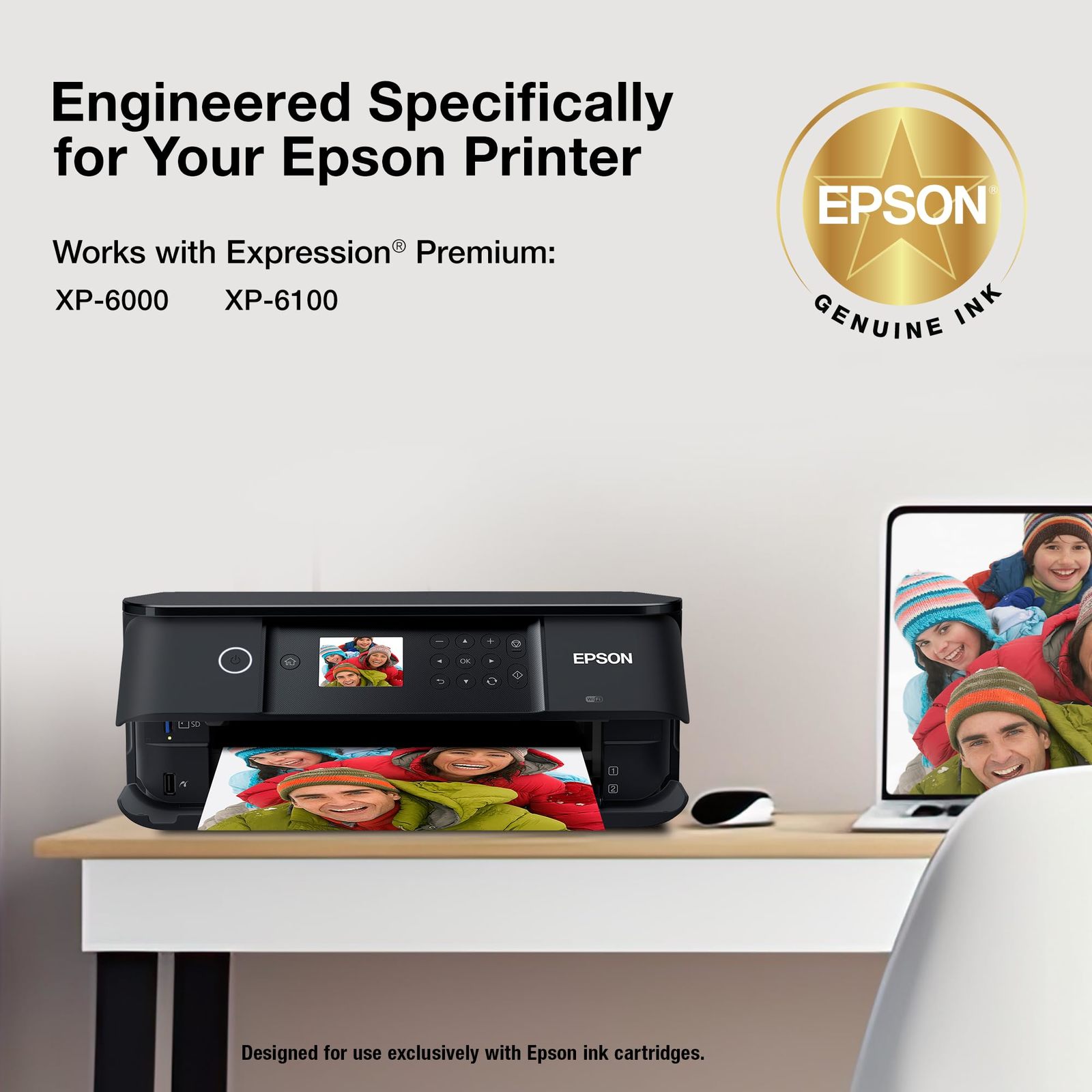 EPSON 302 Claria Premium Ink Standard Capacity Cyan Cartridge (T302220-S) Works  Item image 7
