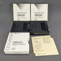 Lot of 2 Genuine OEM Kenwood CDM-600 6-Disc Compact Disc CD Magazine Car... - $14.46