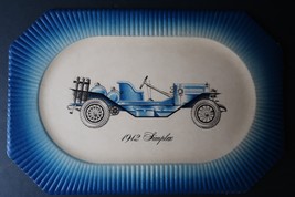 Vintage 1912 Simplex Auto Car Paper Plate Octagonal Pressed Cardboard Frame - $110.92 MXN