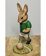 Royal Doulton Footballer Bunnykins Figurine DB117 Limited Edition UKI Ce... - $393.99