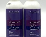 Clairol Shimmer Lights Cream Developer 20 Volume Standard Lift 3.6 oz-2 ... - £12.43 GBP