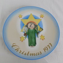 Schmid 1977 Christmas Sister Berta Hummel Herald Angel Plate Seventh Vintage - $14.52