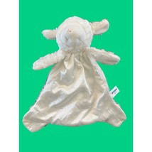 Lamb Lovey Plush Satin Winky Huggybuddy Baby Security Blanket Gund - $14.84