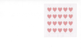 US Stamps/Postage/Sheets Sc #5431 Made of Hearts MNH F-VF OG FV 13.60 - £11.92 GBP