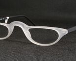 Adam + Eve 415 4 Matte Clear /Black UNIQUE RARE EYEGLASSES GLASSES 43-26... - $49.50